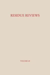 Reviews of Environmental Contamination and Toxicology
