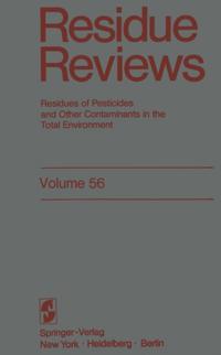 Reviews of Environmental Contamination and Toxicology