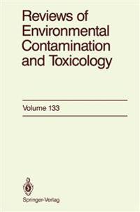 Kirjan kansi "Reviews of Environmental Contamination and Toxicology"