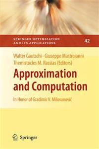 Approximation and Computation