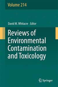 Bokomslag för "Reviews of Environmental Contamination and Toxicology"