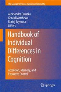 Handbook of Individual Differences in Cognition