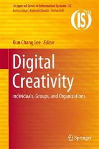 Kirjan kansi "Digital Creativity"