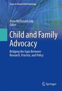 Kirjan kansi "Child and Family Advocacy"