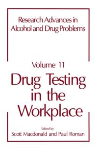 Research Advances in Alcohol and Drug Problems