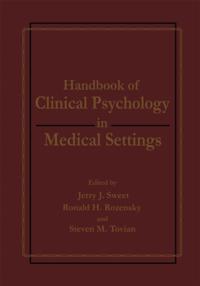 Handbook of Clinical Psychology in Medical Settings