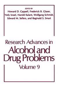 Research Advances in Alcohol and Drug Problems