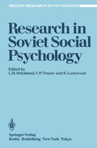 Recent Research in Psychology