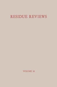Reviews of Environmental Contamination and Toxicology