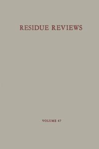 Reviews of Environmental Contamination and Toxicology