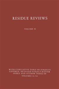 Residue Reviews