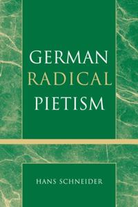 Pietist and Wesleyan Studies