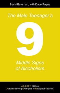 Male Teenager's Nine Middle Signs of Alcoholism