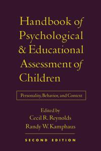 Handbook of Psychological and Educational Assessment of Children
