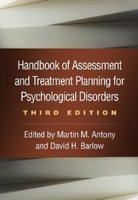 Bokomslag för "Handbook of Assessment and Treatment Planning for Psychological Disorders, Third Edition"