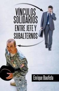 Kirjan kansi "Vínculos solidarios entre jefe y subalternos"
