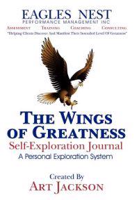 Bokomslag för "The Wings of Greatness Self-Exploration Journal"