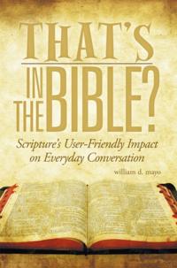 That's in the Bible?