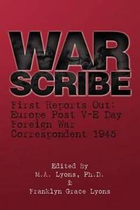 Kirjan kansi "War Scribe"