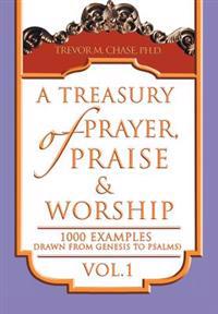 Kirjan kansi "A Treasury of Prayer, Praise & Worship Vol.1"