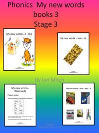 Phonics My New Words Books 3