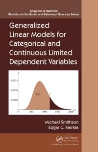 Chapman & Hall/CRC Statistics in the Social and Behavioral Sciences