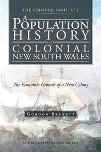 Kirjan kansi "A Population History of Colonial New South Wales"