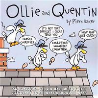 Ollie and Quentin: An hilarious comic strip about the unlikely friendship between a Seagull and a Lugworm.