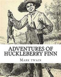 Bokomslag för "Adventures of Huckleberry Finn"
