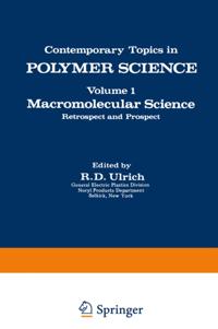 Contemporary Topics in Polymer Science