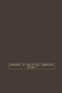 Progress in Analytical Chemistry