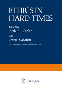 The Hastings Center Series in Ethics