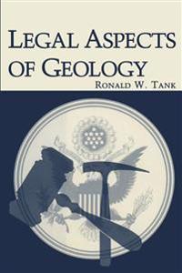 Bokomslag för "Legal Aspects of Geology"