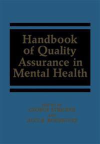 Handbook of Quality Assurance in Mental Health