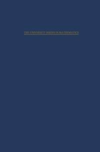 University Series in Mathematics