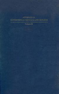 Advances in Experimental Medicine and Biology