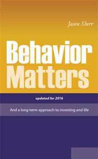 Bokomslag for "Behavior Matters"
