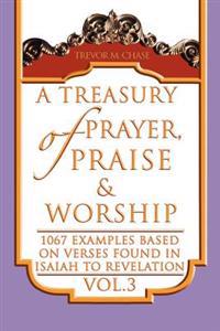 Kirjan kansi "A Treasury of Prayer, Praise & Worship Vol.3"