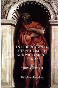 Kirjan kansi "Introduction to the Philosophy and Writings of Plato"
