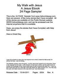 My Walk with Jesus -- A Jesus Ebook -- 24 page Sampler