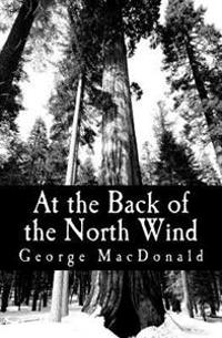 Kirjan kansi "At the Back of the North Wind"