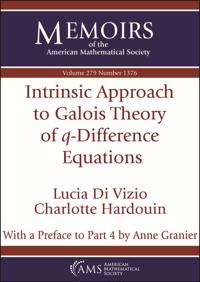 Intrinsic Approach to Galois Theory of $q$-Difference Equations