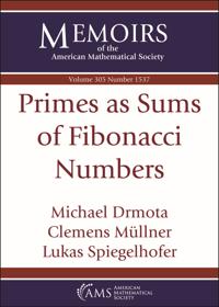 Primes As Sums of Fibonacci Numbers