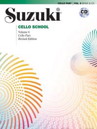 Suzuki Cello school. Vol 6, book and CD