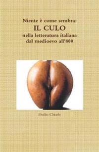 Bokomslag för "Niente è come sembra: IL CULO nella letteratura italiana dal medioevo all'800"