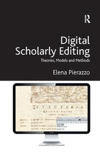 Bokomslag för "Digital Scholarly Editing"