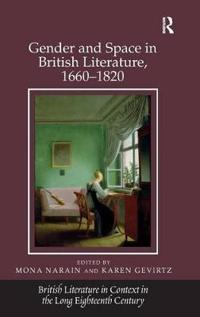 Kirjan kansi "Gender and Space in British Literature, 1660-1820"