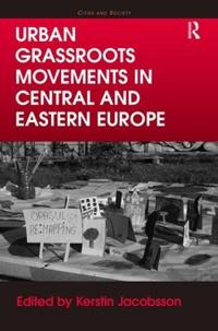 Kirjan kansi "Urban Grassroots Movements in Central and Eastern Europe"