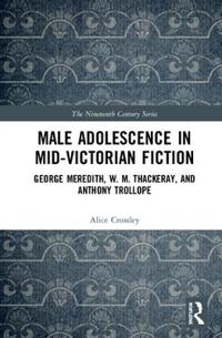 Kirjan kansi "Male Adolescence in Mid-Victorian Fiction"