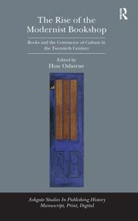 Kirjan kansi "The Rise of the Modernist Bookshop"